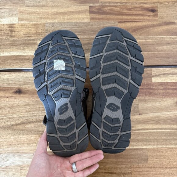 Skechers Tresmen Garo Shoe 204105WW Brown Chocolate Men's Size 11 EXTRA WIDE FIT - Picture 6 of 13